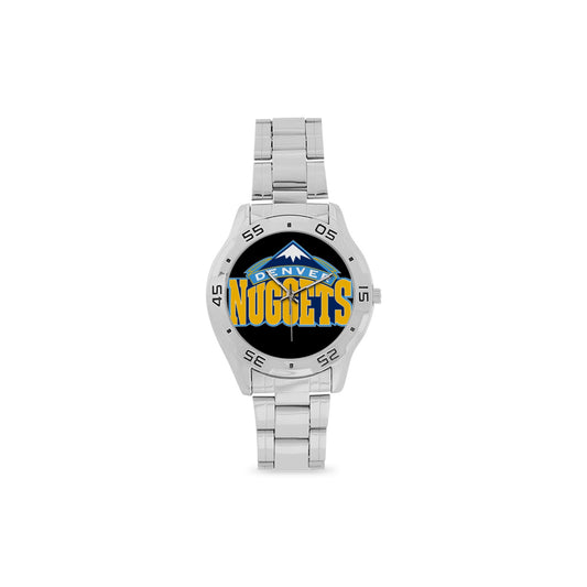 Denver Nuggets Men's Stainless Steel Analog Watch