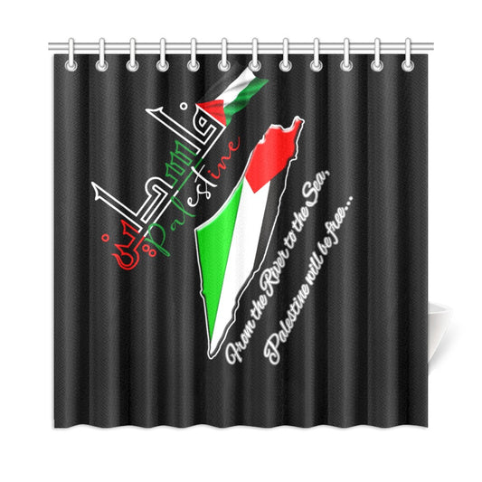 PALESTINE SHOWER CURTAIN