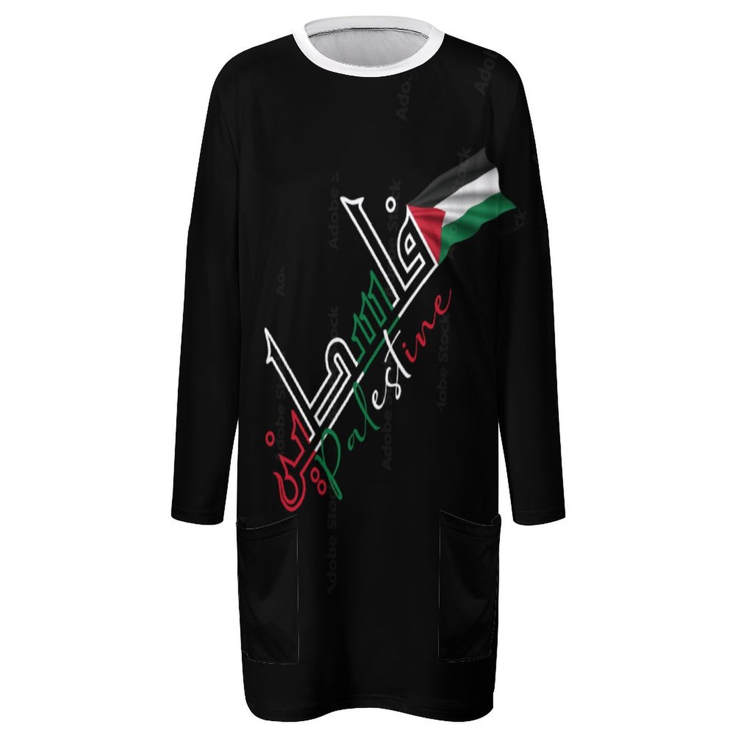 PALESTINE LONG FIT SWEATSHIRT