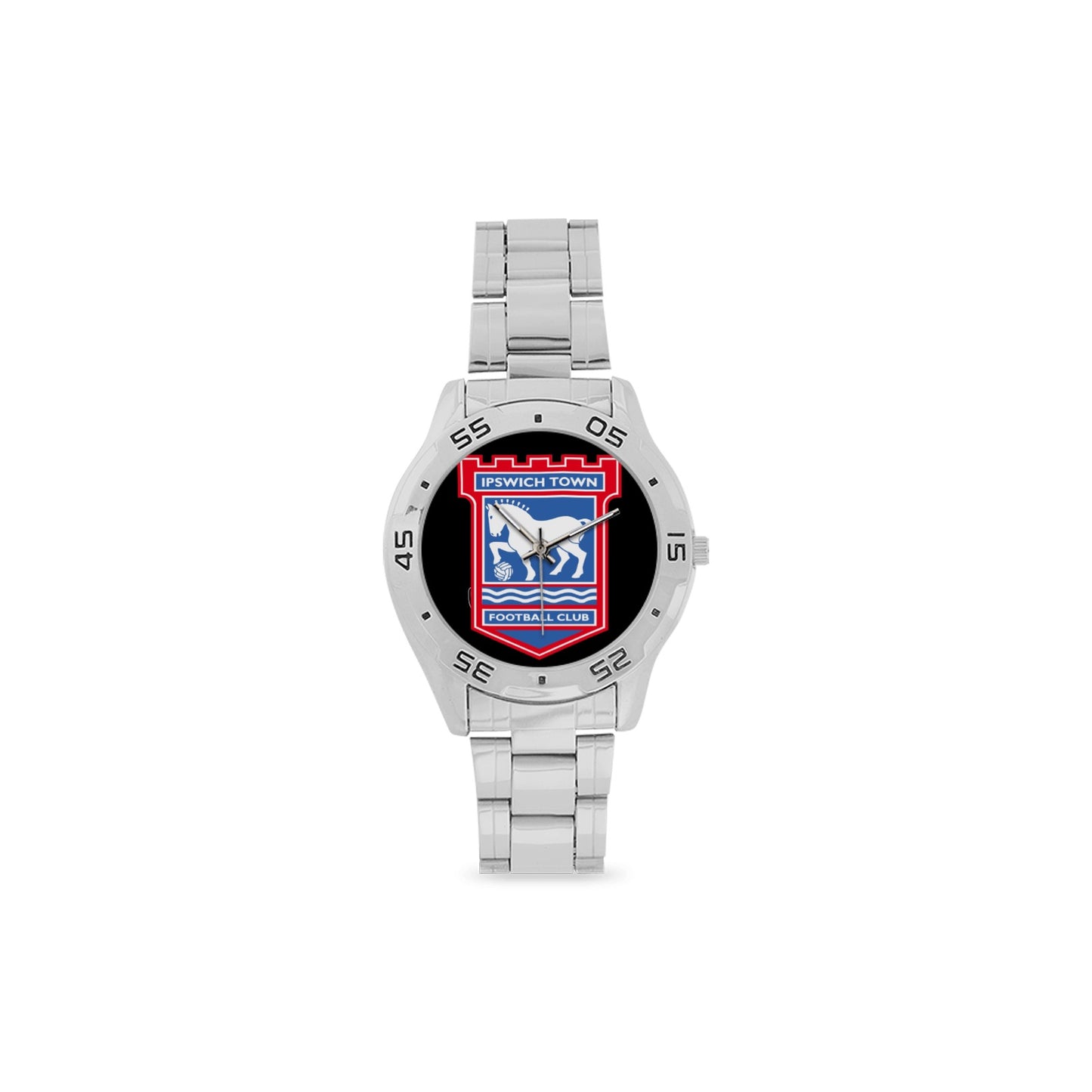 Ipswich Town Men's Stainless Steel Analog Watch