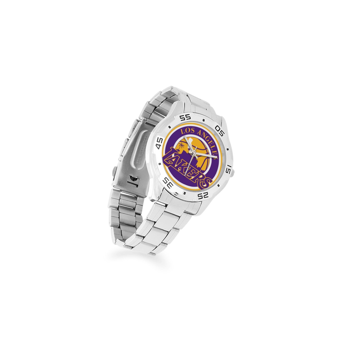 LA Lakers Men's Stainless Steel Analog Watch