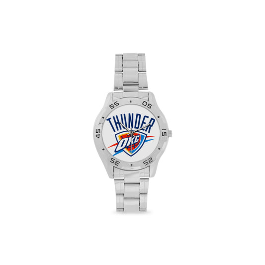 Oklahoma City Thunder Men's Stainless Steel Analog Watch