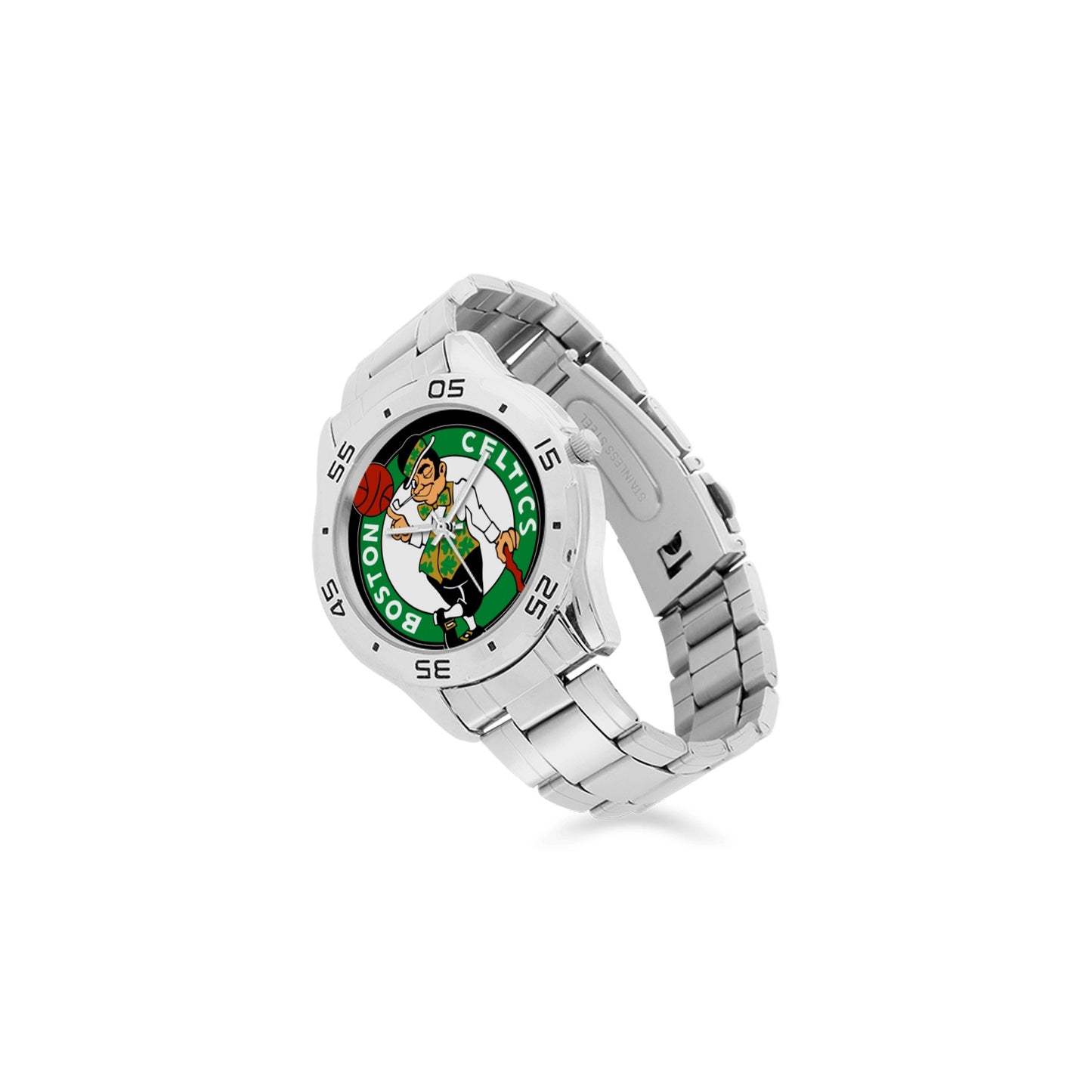 Boston Celtics Men's Stainless Steel Analog Watch