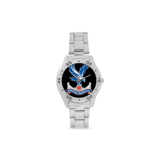 Crystal Palace Men's Stainless Steel Analog Watch