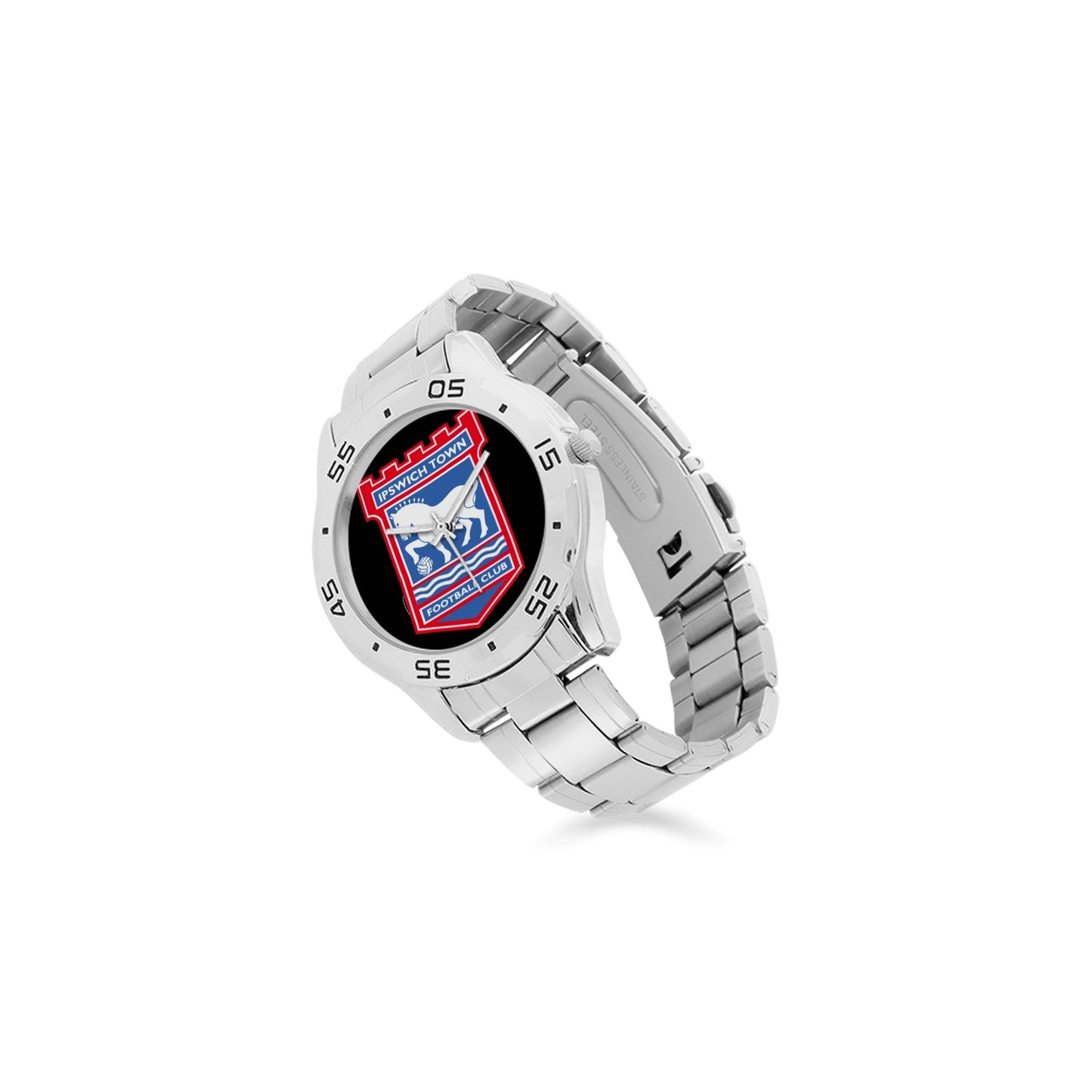 Ipswich Town Men's Stainless Steel Analog Watch