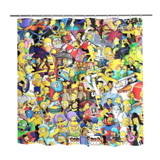 SIMPSONS SHOWER CURTAIN