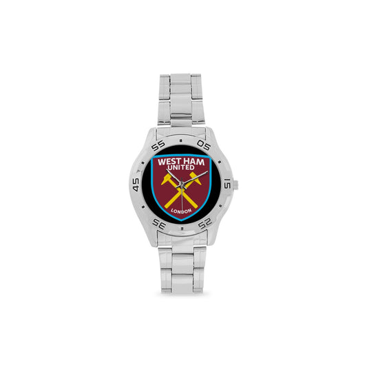 West Ham Men's Stainless Steel Analog Watch