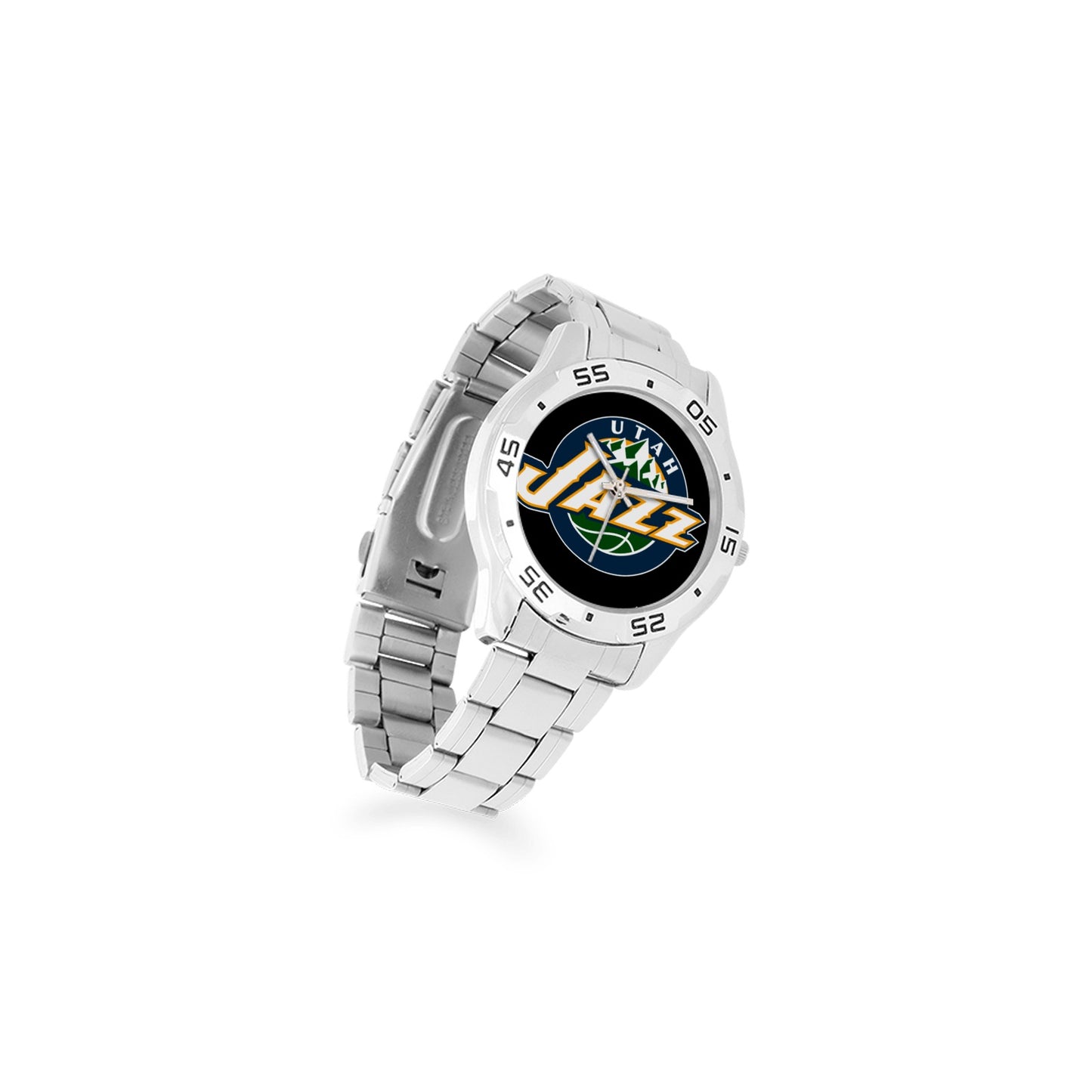 Utah Jazz Men's Stainless Steel Analog Watch