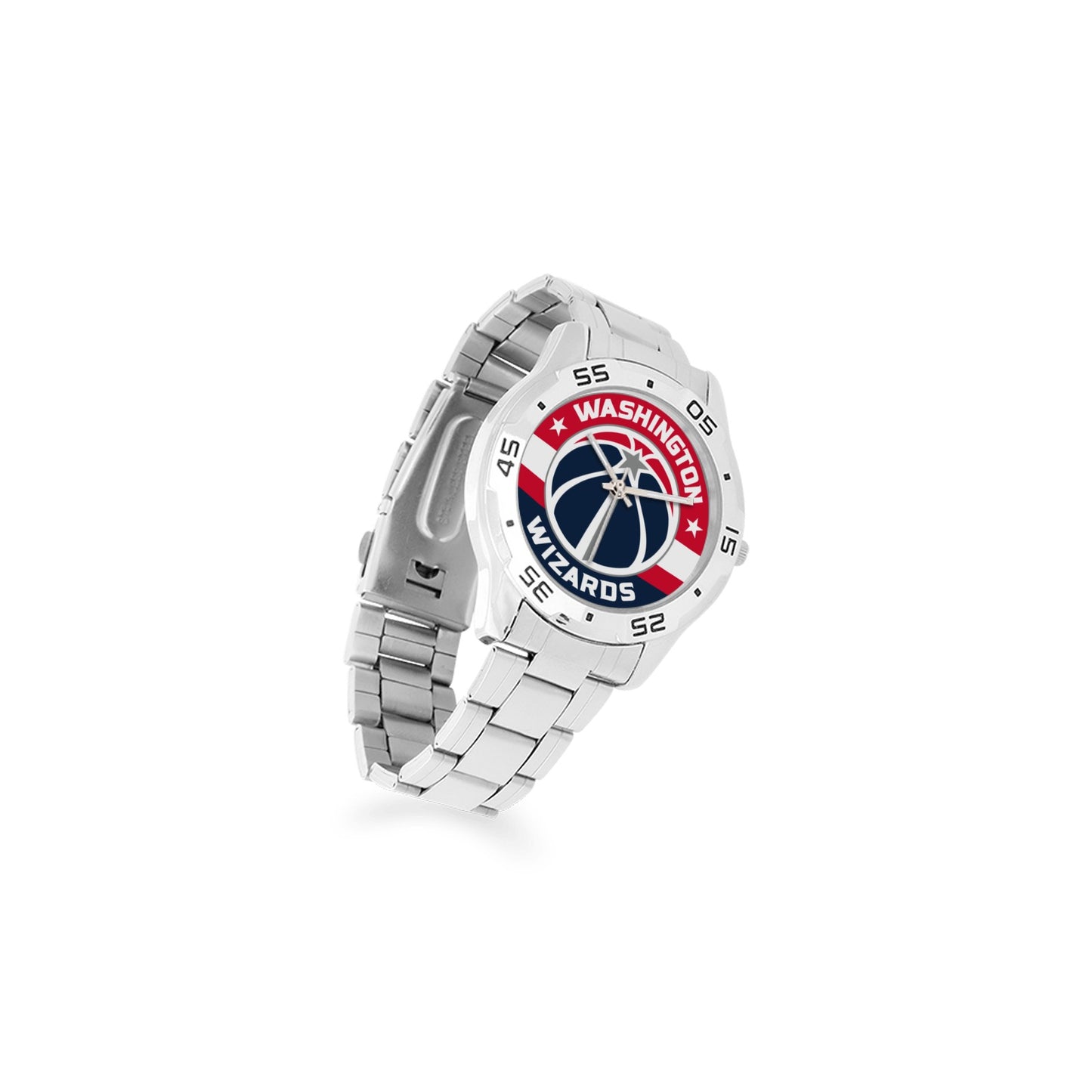 Washington Wizards Men's Stainless Steel Analog Watch