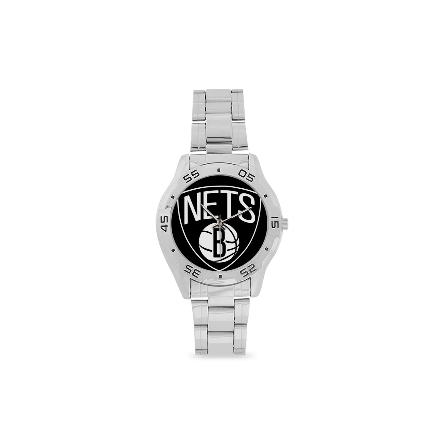 New York Nets Men's Stainless Steel Analog Watch