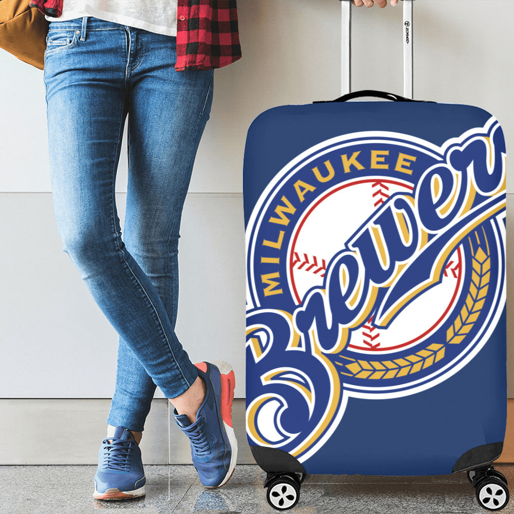 Milwaukee Brewers Luggage Cover