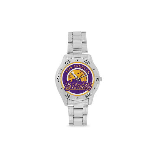 LA Lakers Men's Stainless Steel Analog Watch