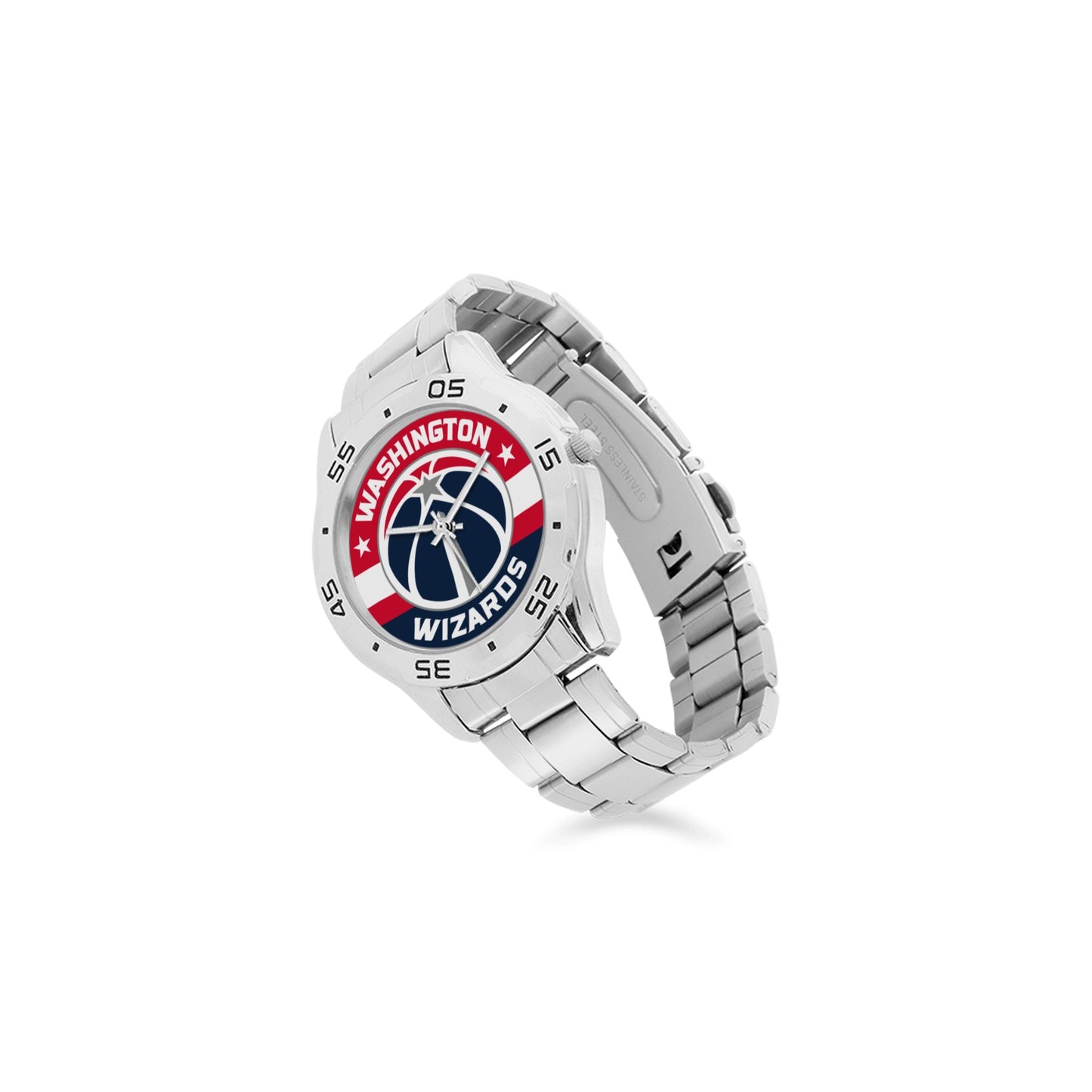 Washington Wizards Men's Stainless Steel Analog Watch