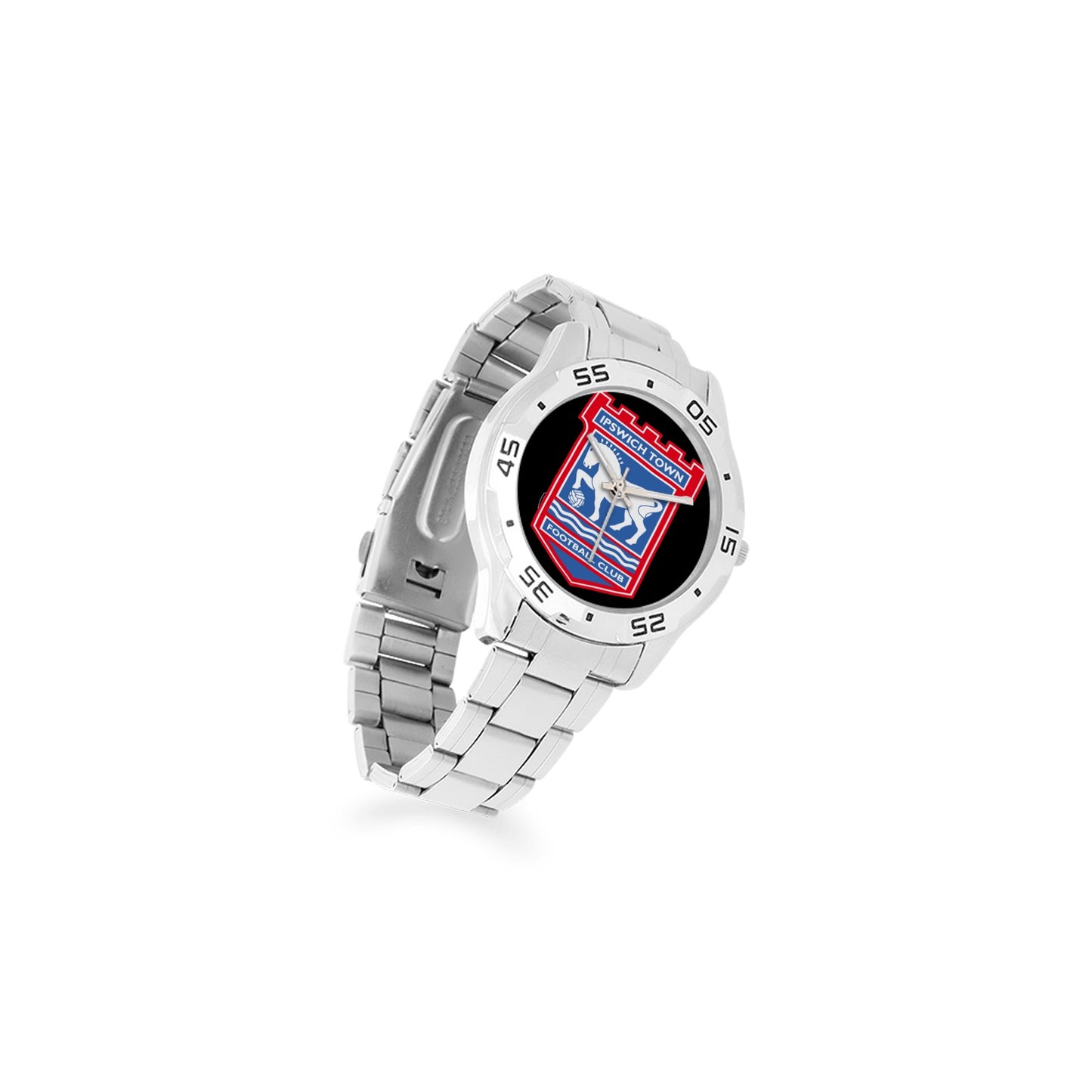 Ipswich Town Men's Stainless Steel Analog Watch