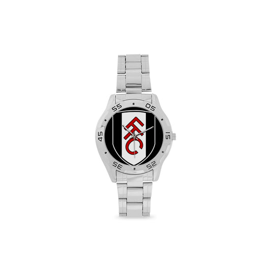 Fulham FC Men's Stainless Steel Analog Watch