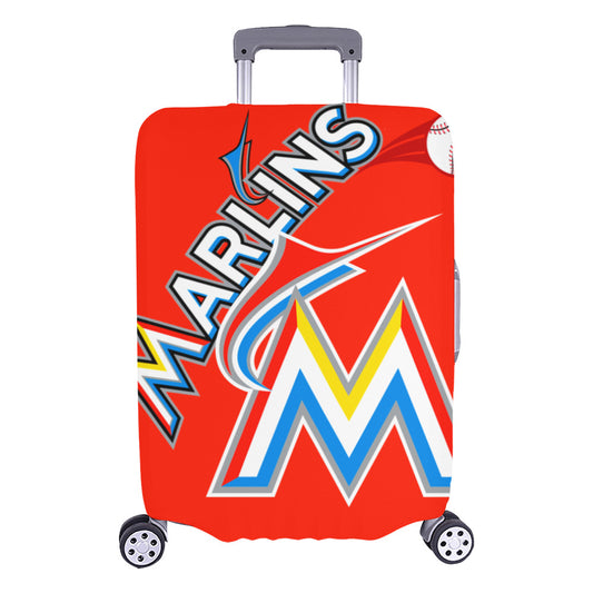 Miami Marlins Luggage Cover