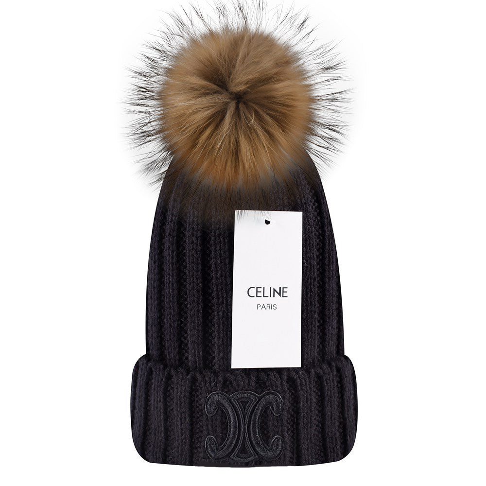 WOMENS CELINE PARIS BEANIE - 9 COLORS