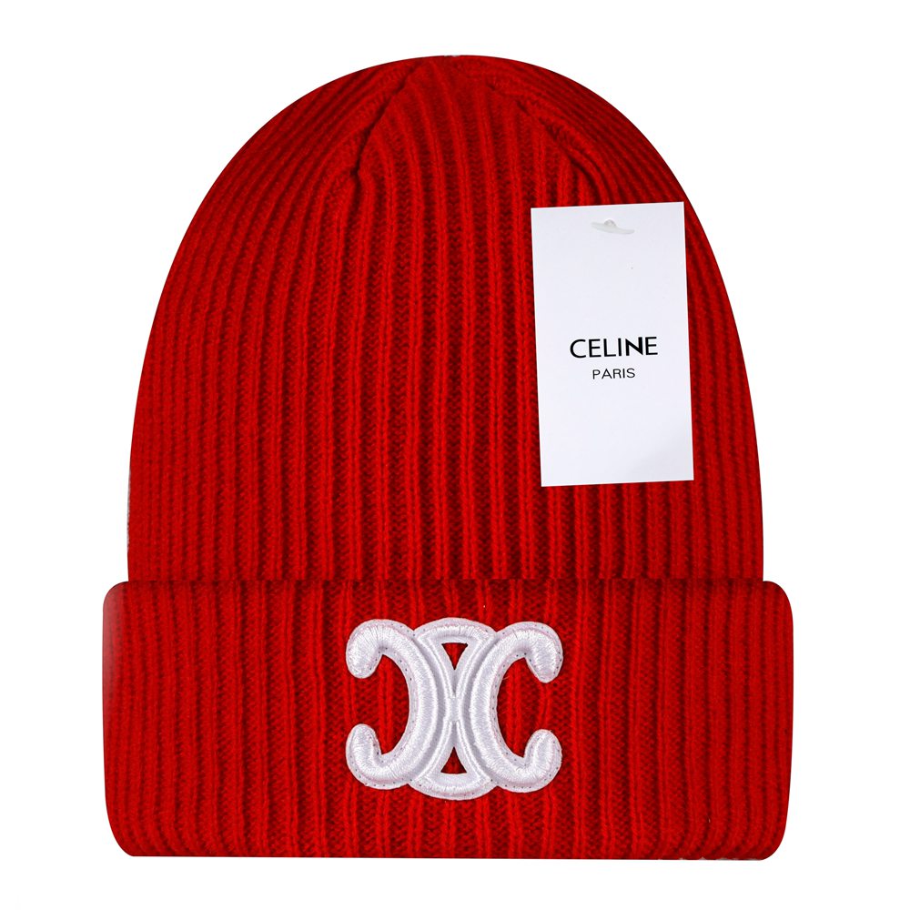 MENS CELINE PARIS BEANIE - 10 COLORS