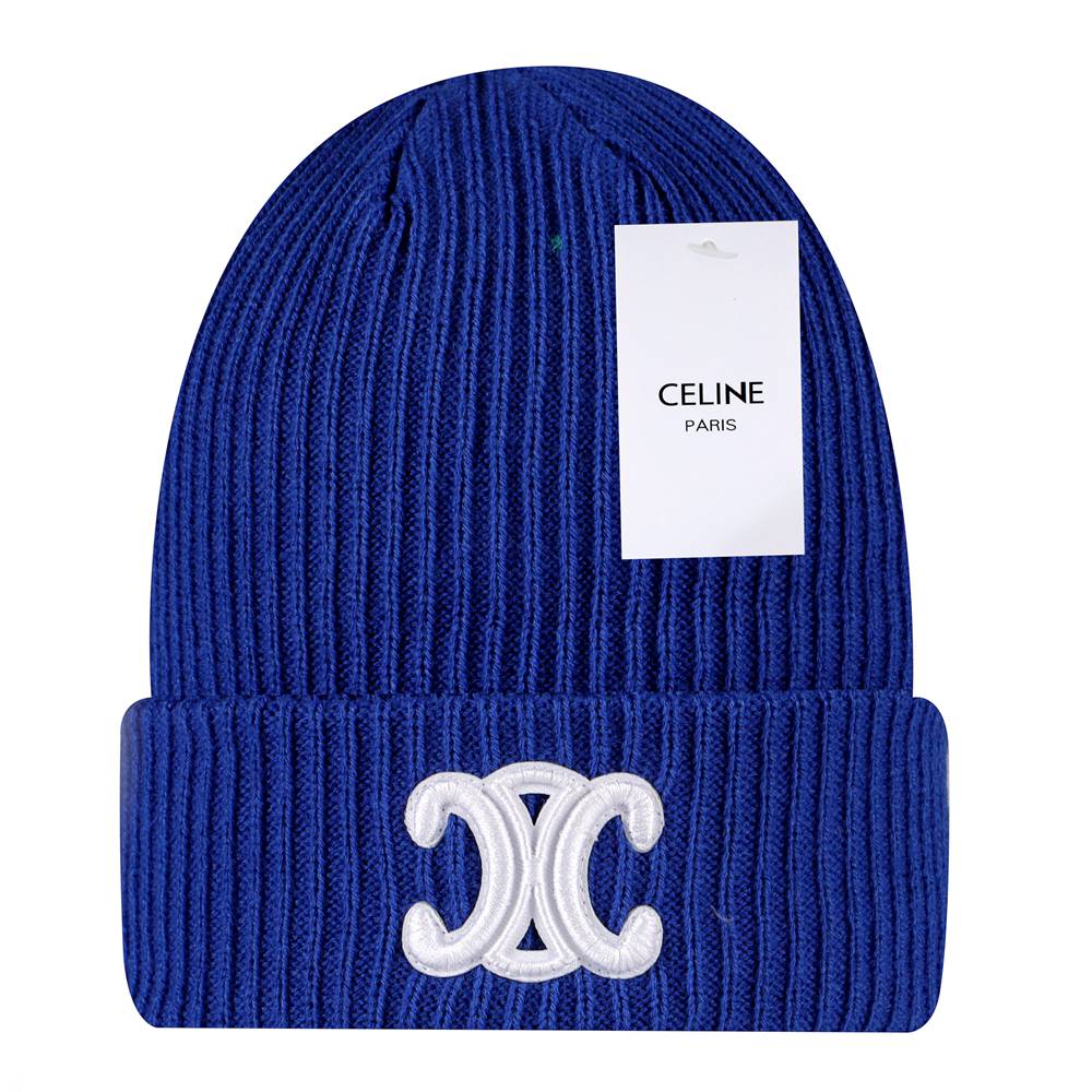 MENS CELINE PARIS BEANIE - 10 COLORS