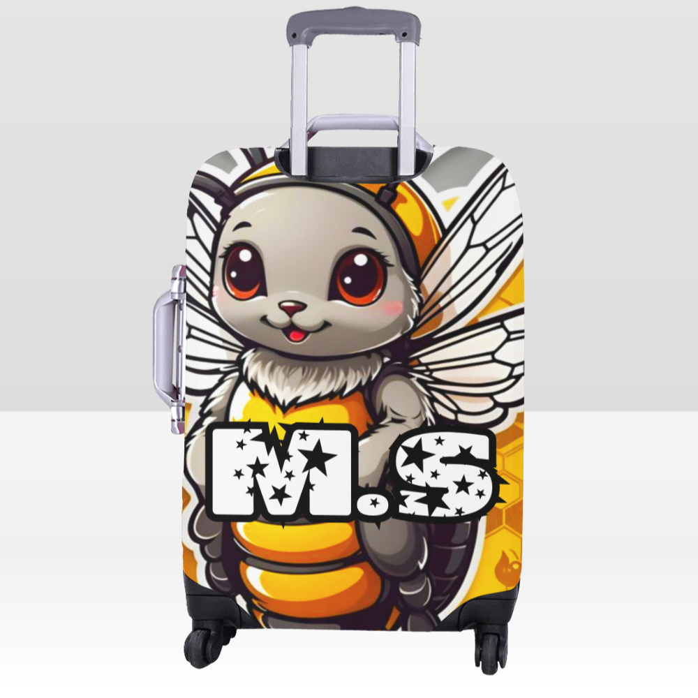 Kids Buzzing Bumble Bee Buddy Luggage Cover