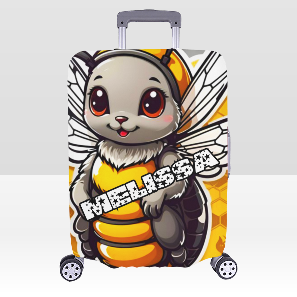 Kids Buzzing Bumble Bee Buddy Luggage Cover