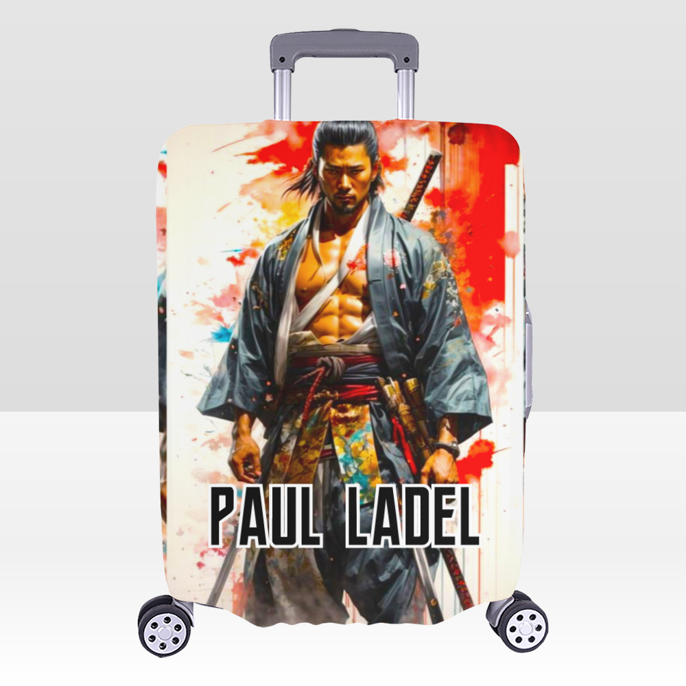 Japanese Themed Luggage Cover