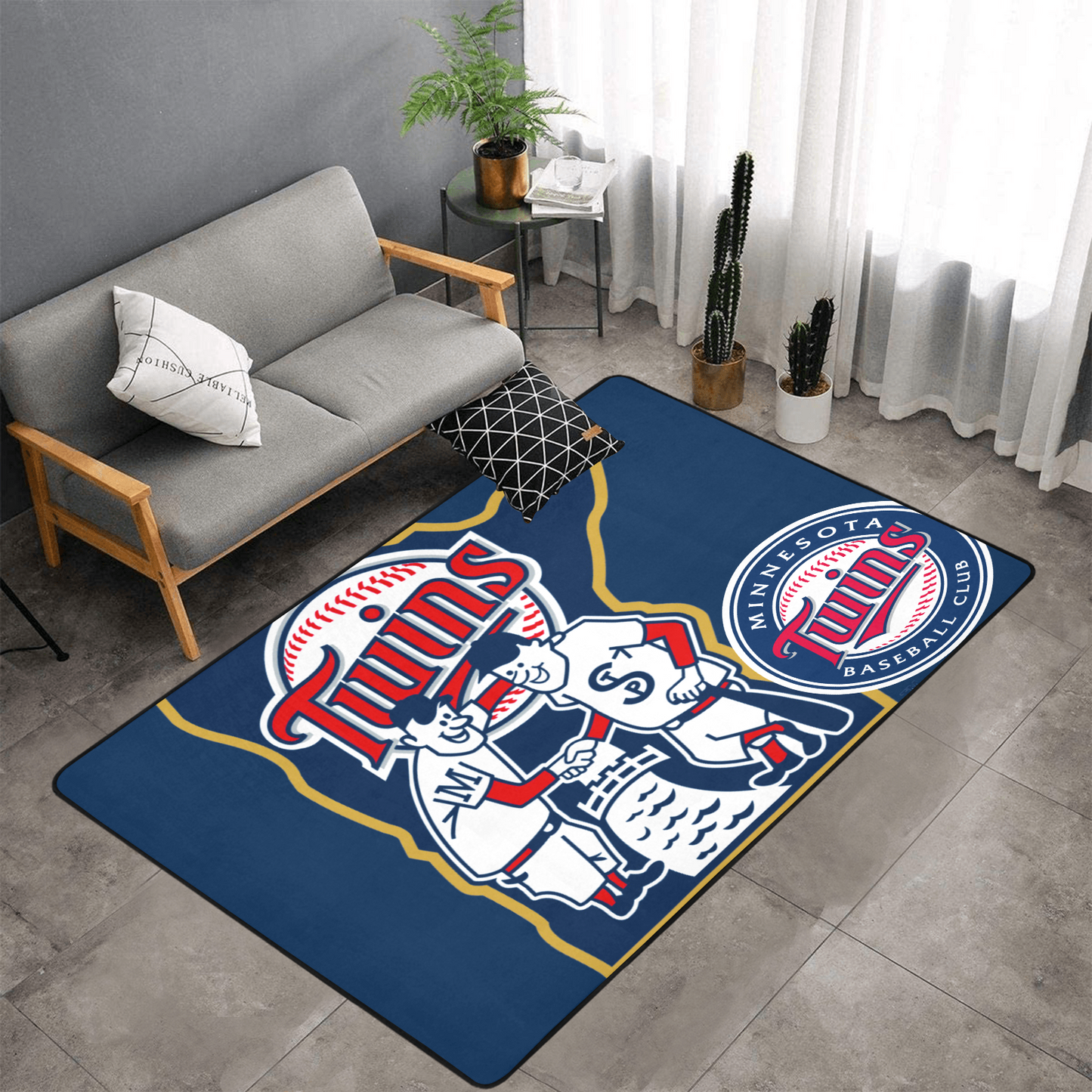 Minnesota Twins Rugs