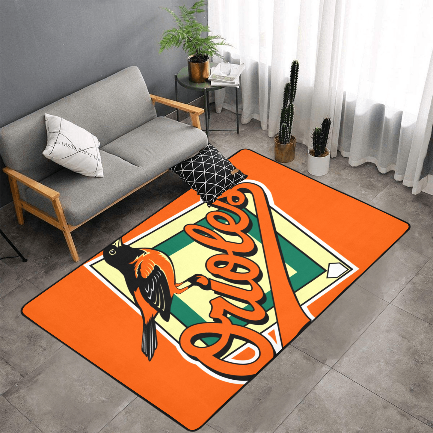 Baltimore Orioles Rug