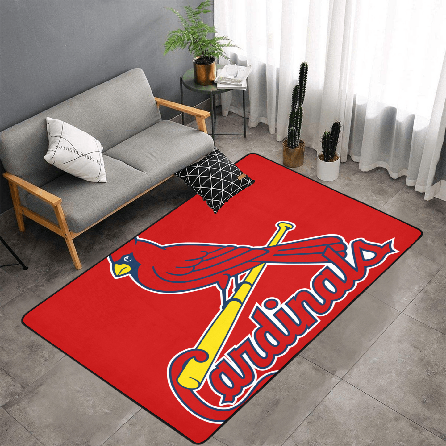 St Louis Cardinals Rug