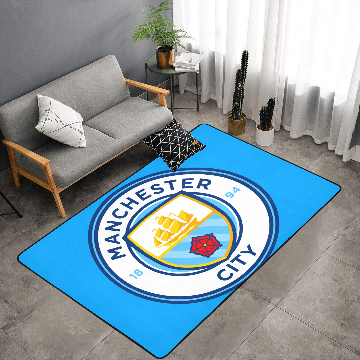 Manchester City Rug