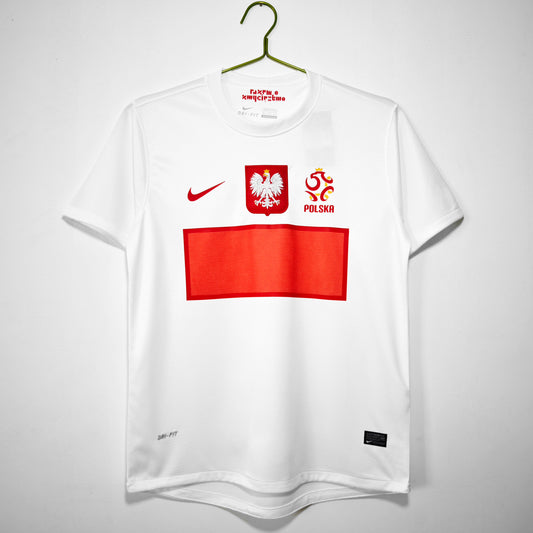 Poland 2012 Retro Home Jersey