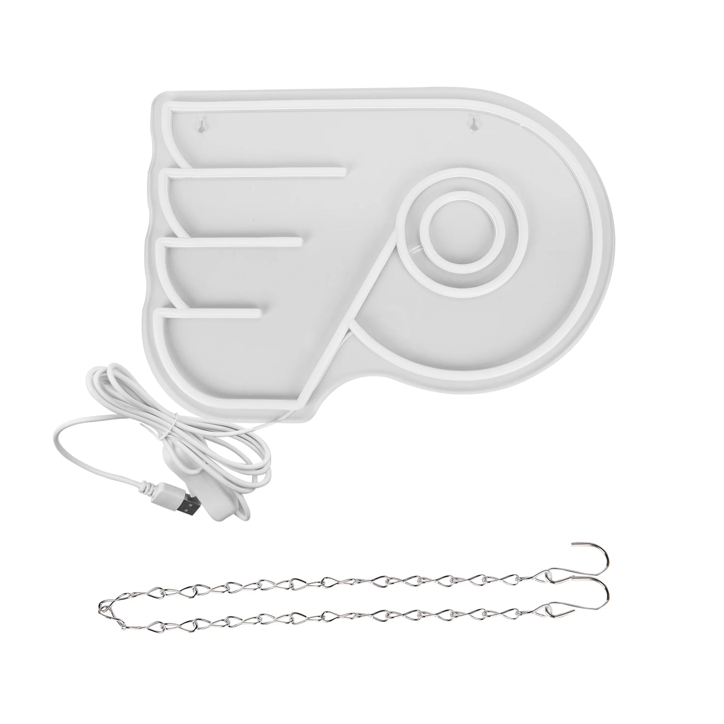 Philadelphia Flyers Neon Wall Light