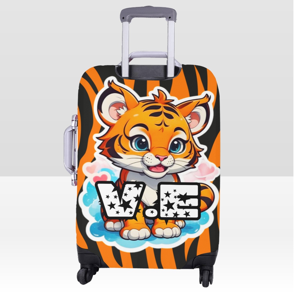 Tiger Cubby Buddy Luggage Cover