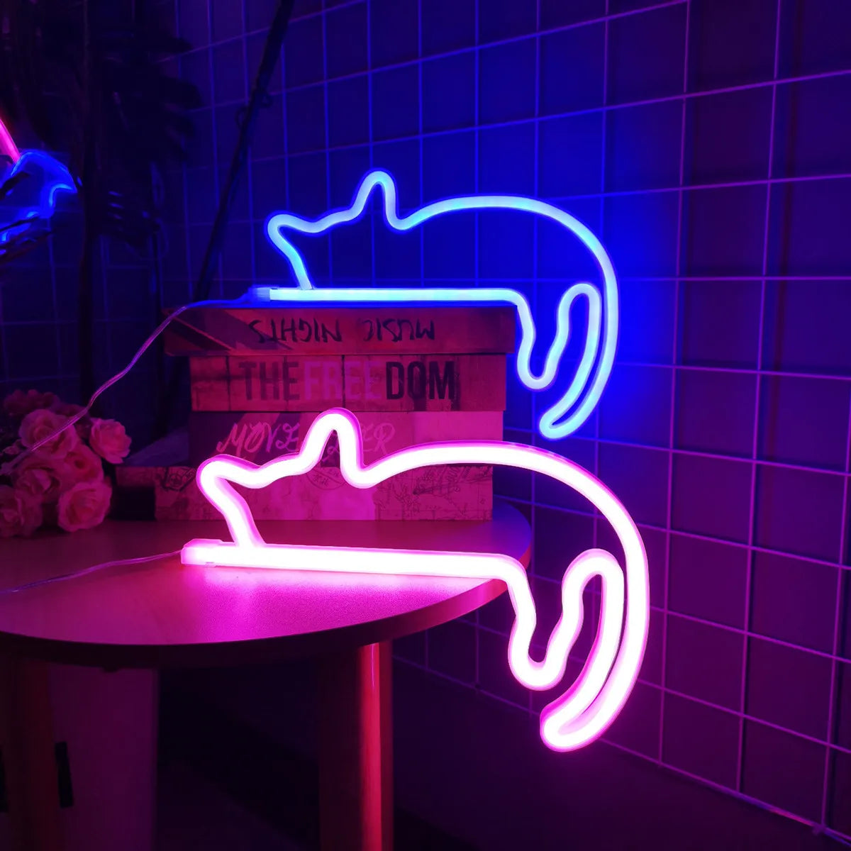 Neon Cat - Wall Decor Led Light