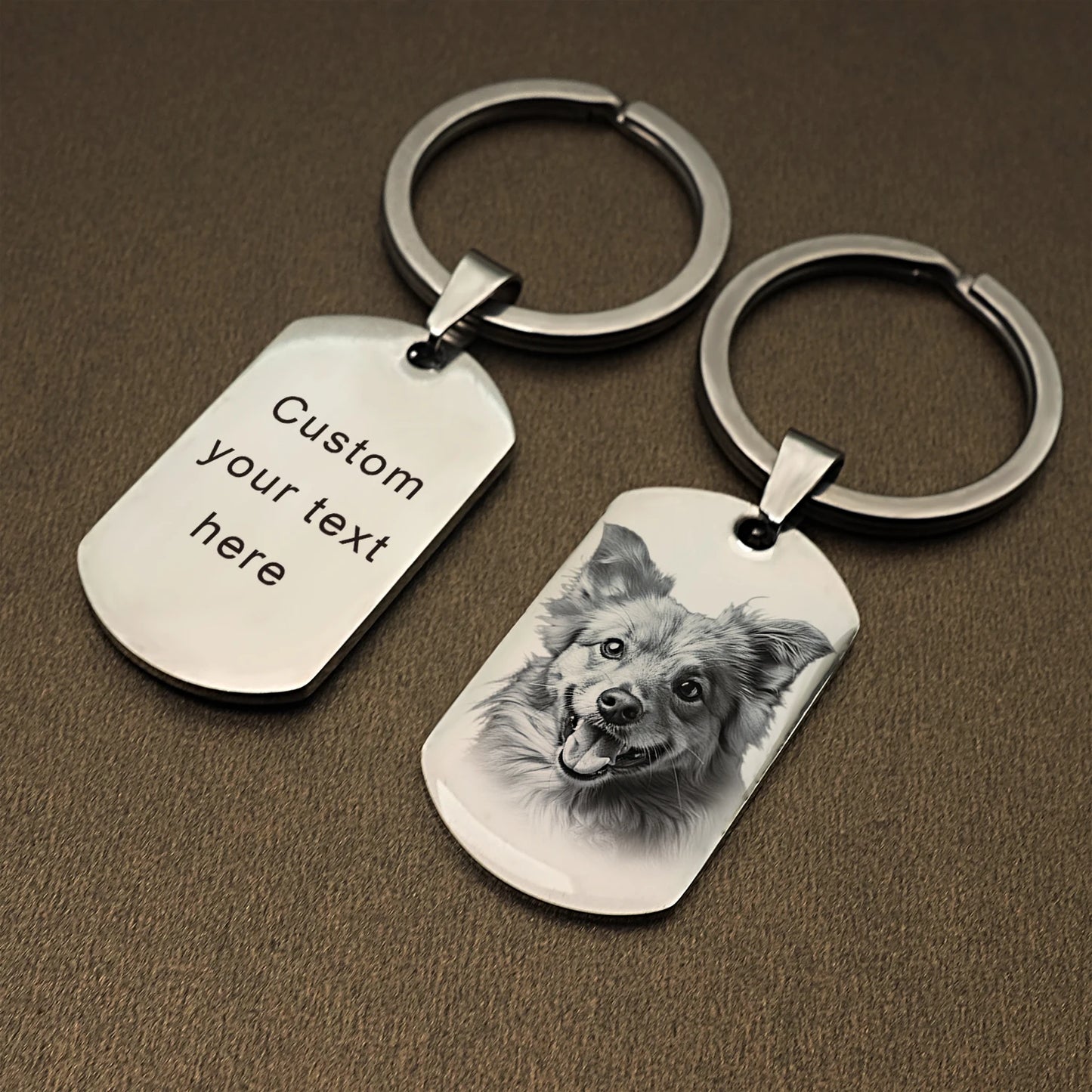 Personalised Photo Keychain