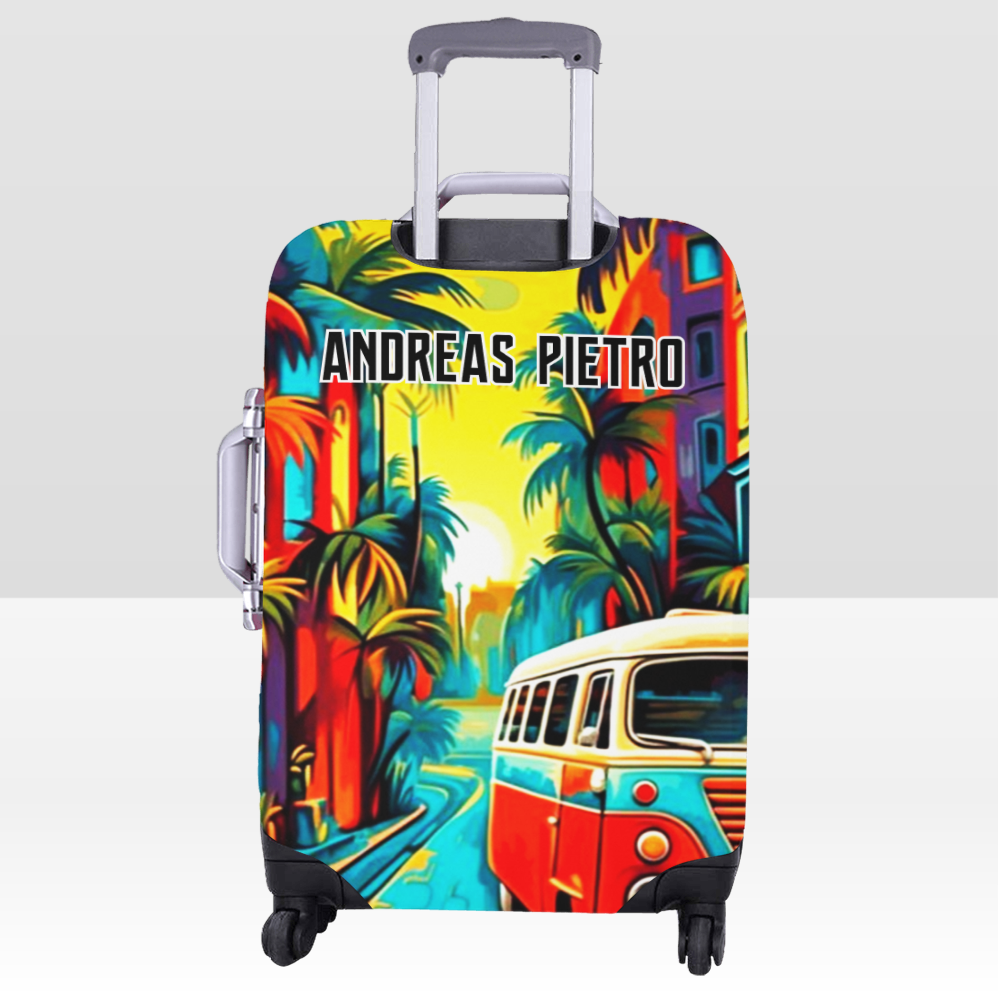 Summer Themed Luggage Cover