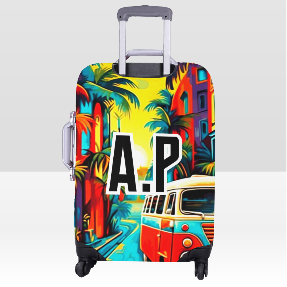 Summer Themed Luggage Cover