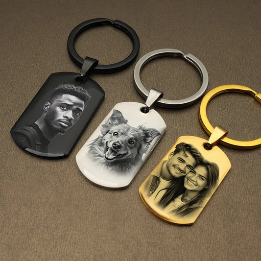 Personalised Photo Keychain