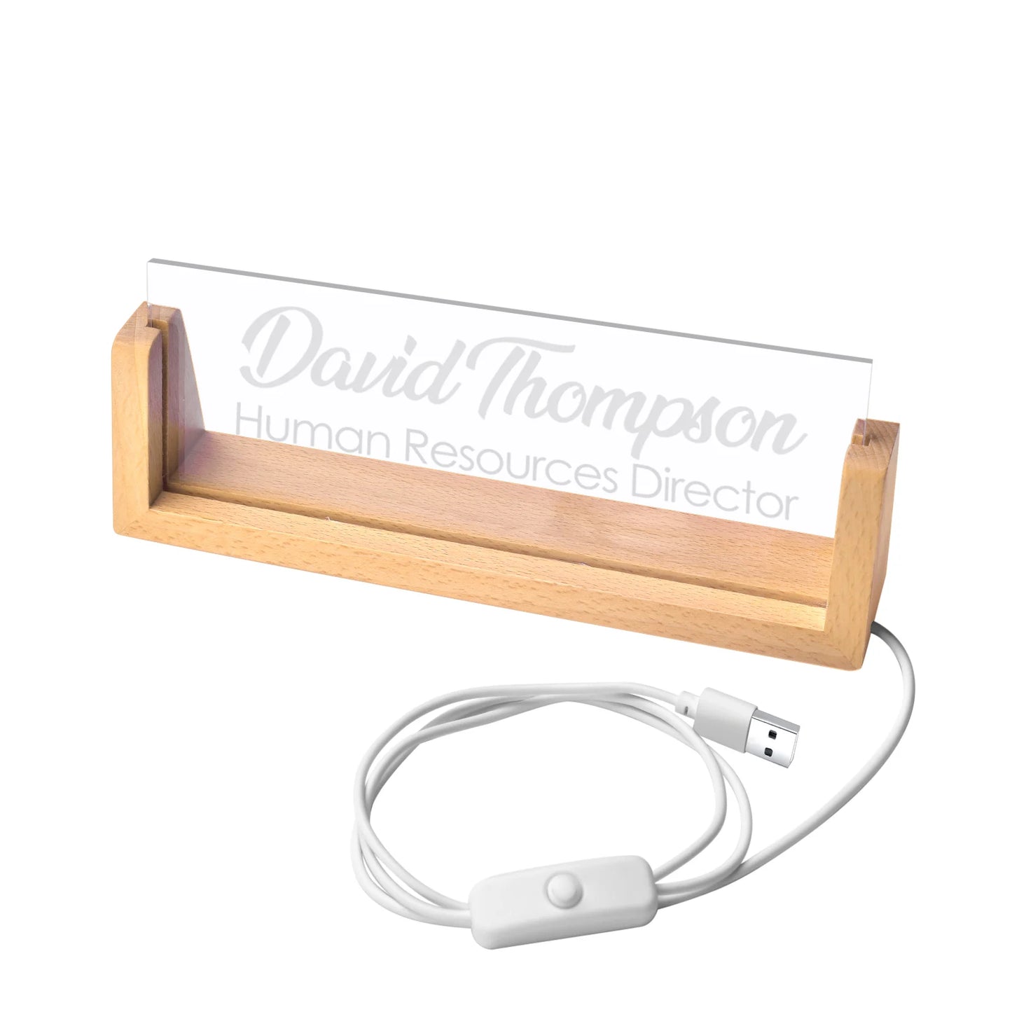 Personalised LED Name Plate