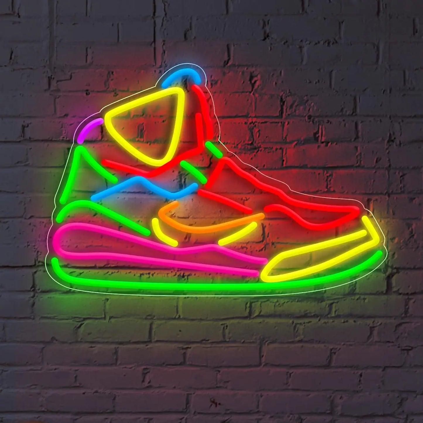 Sneaker Neon Light Sign Wall Decor