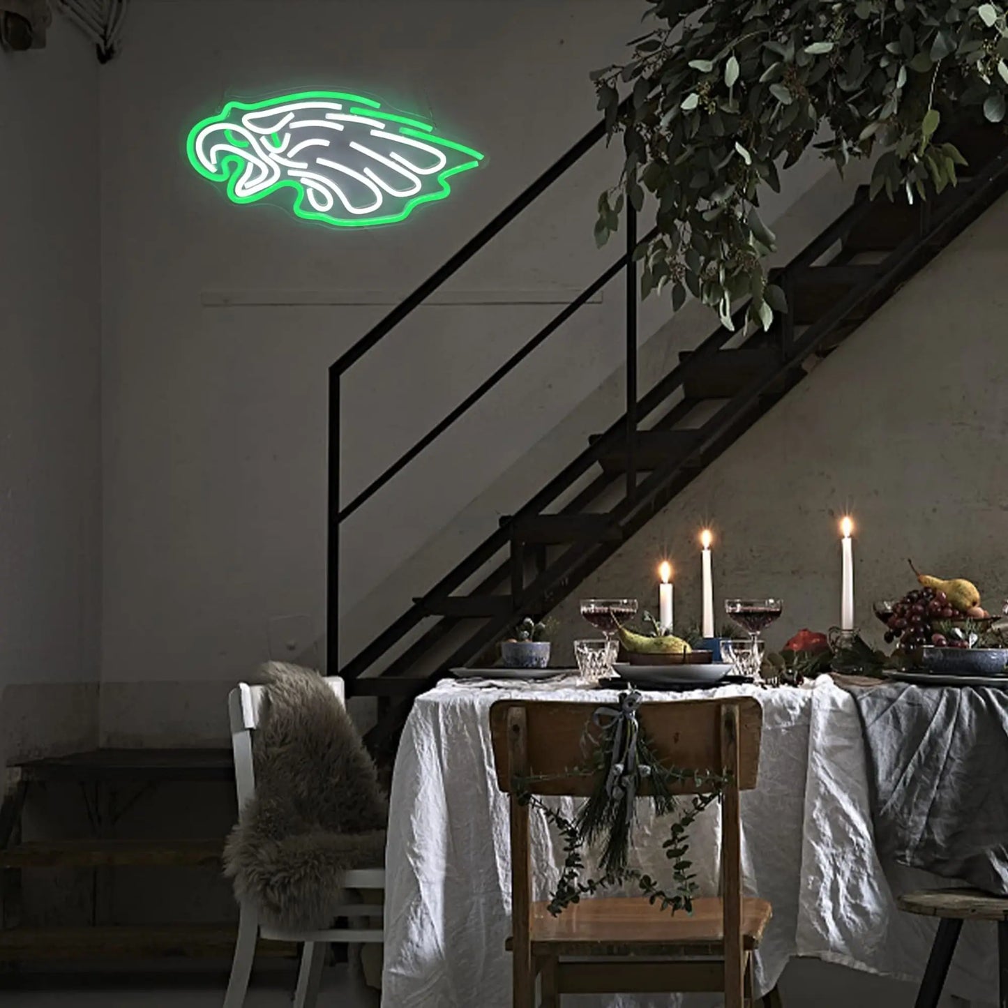 Eagles Neon Light Wall Decor