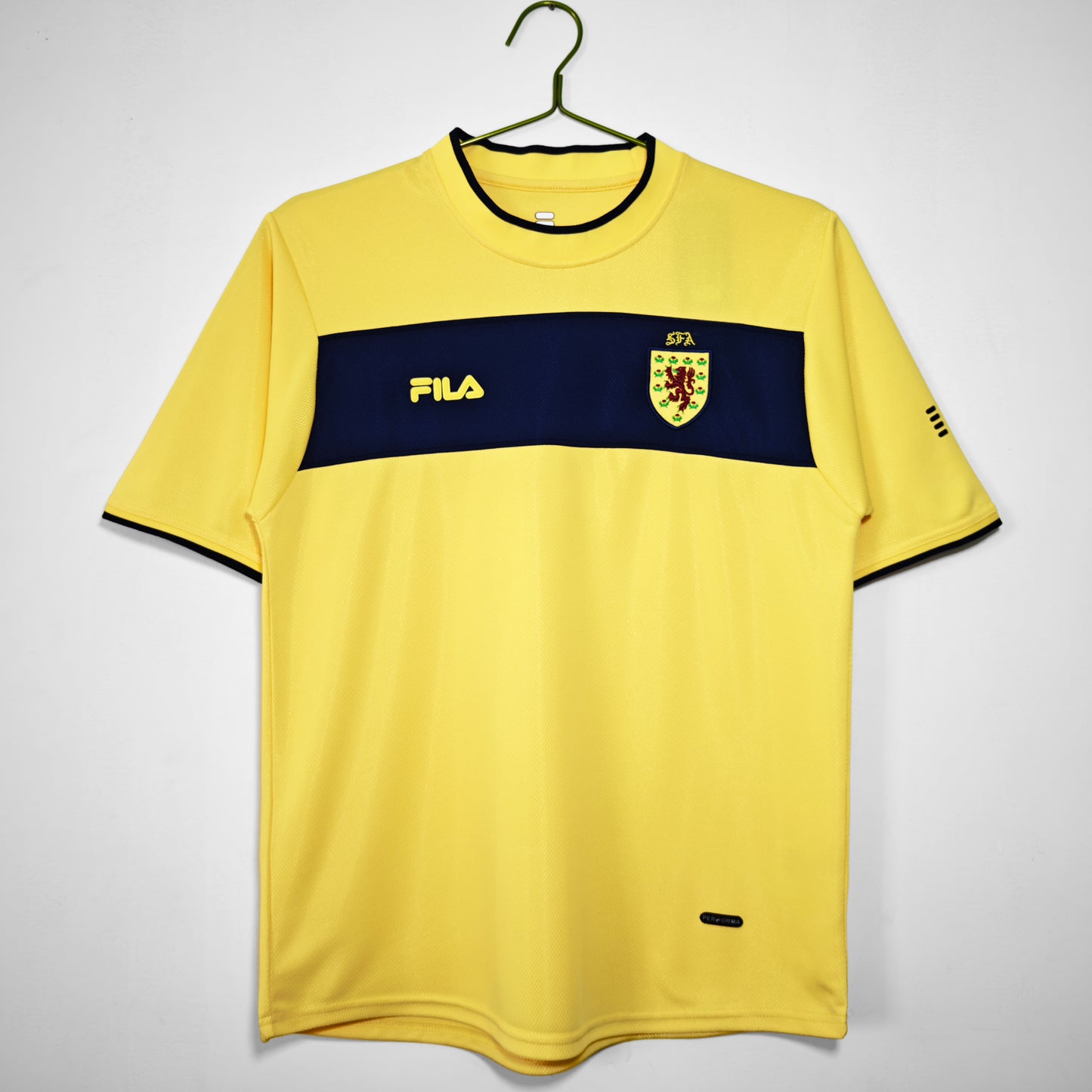 Scotland 2002 Home, 2012-14 Away Retro Jersey