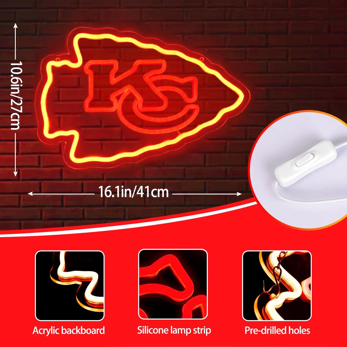 KCC Neon Wall Decor Light