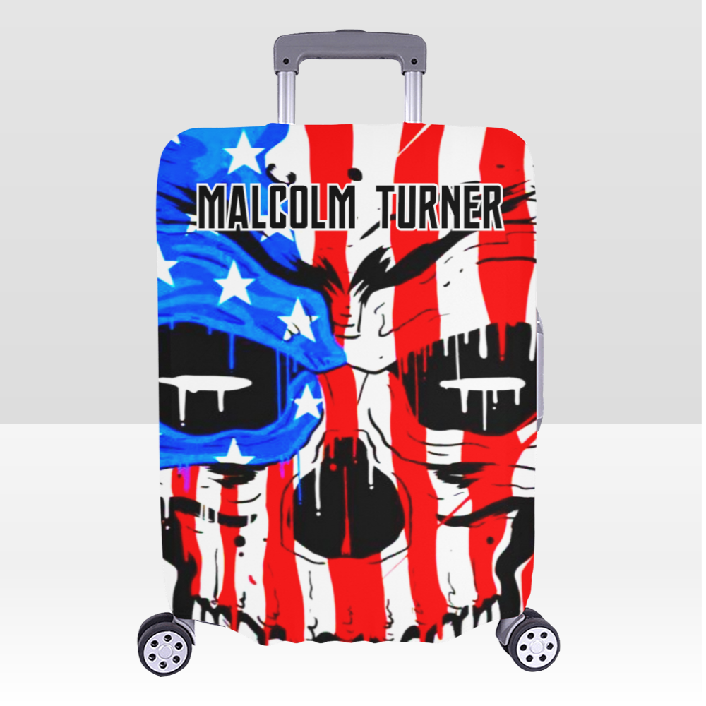 USA Themed Luggage Cover