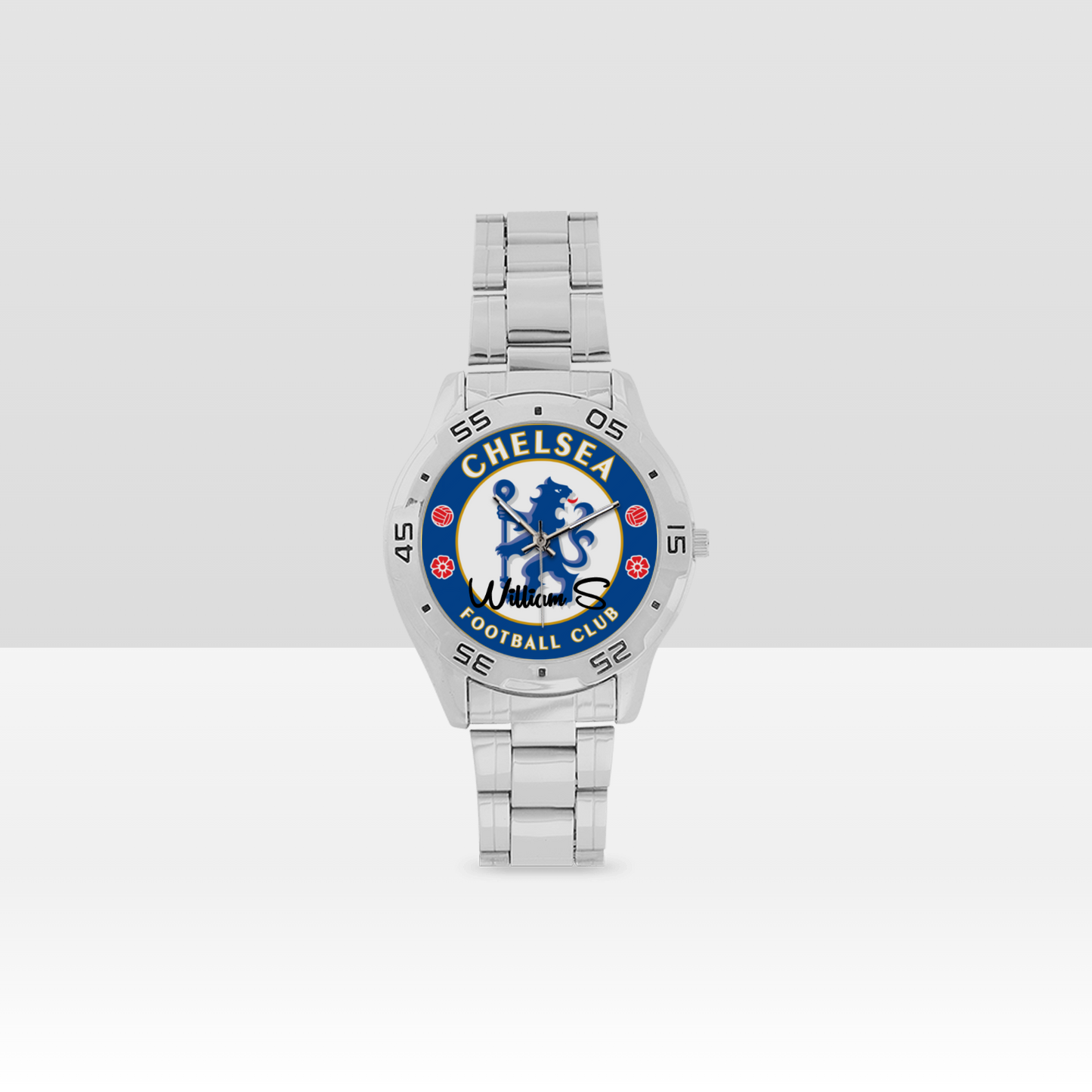 Chelsea FC Men's Stainless Steel Analog Watch