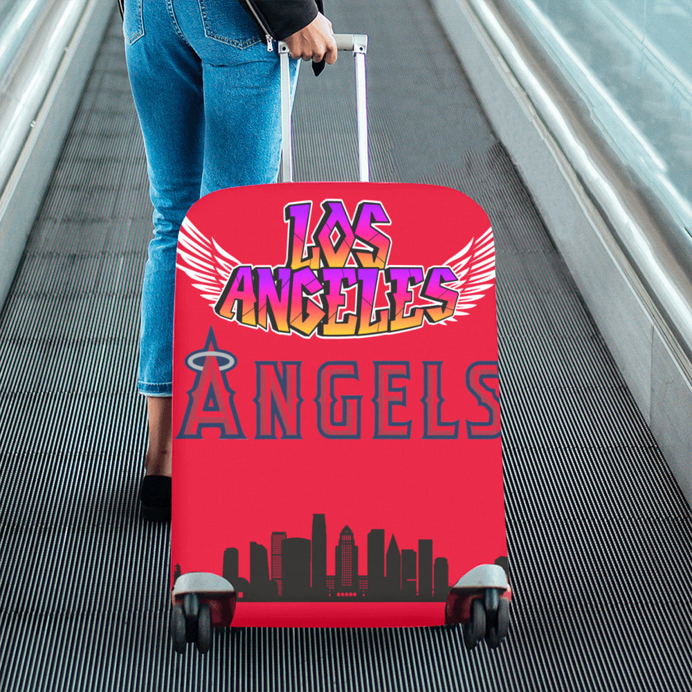 LA Angels Luggage Cover