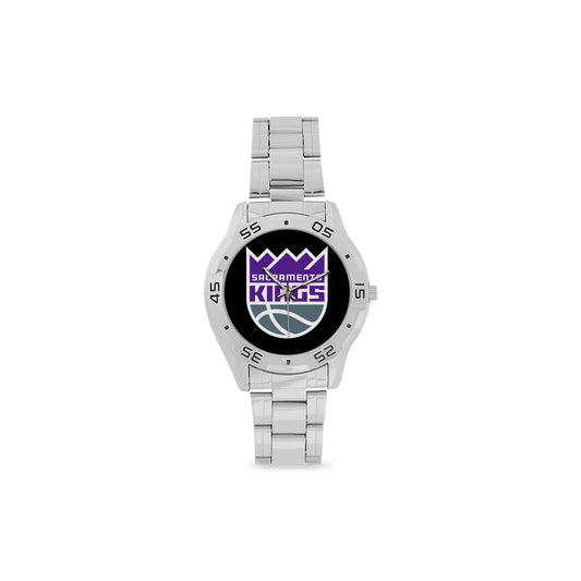 Sacremento Kings Stainless Steel Analog Watch