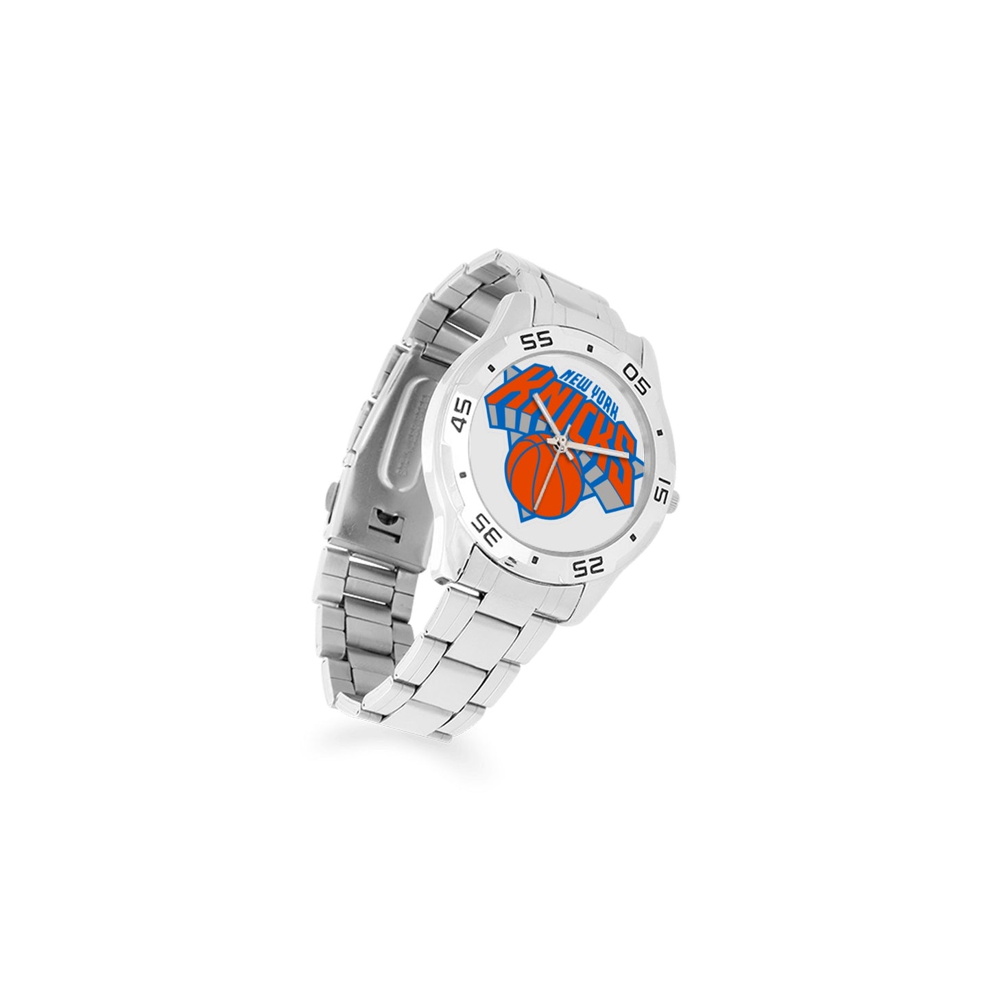 NEW YORK KNICKS Men's Stainless Steel Analog Watch