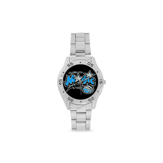 Orlando Magic Men's Stainless Steel Analog Watch