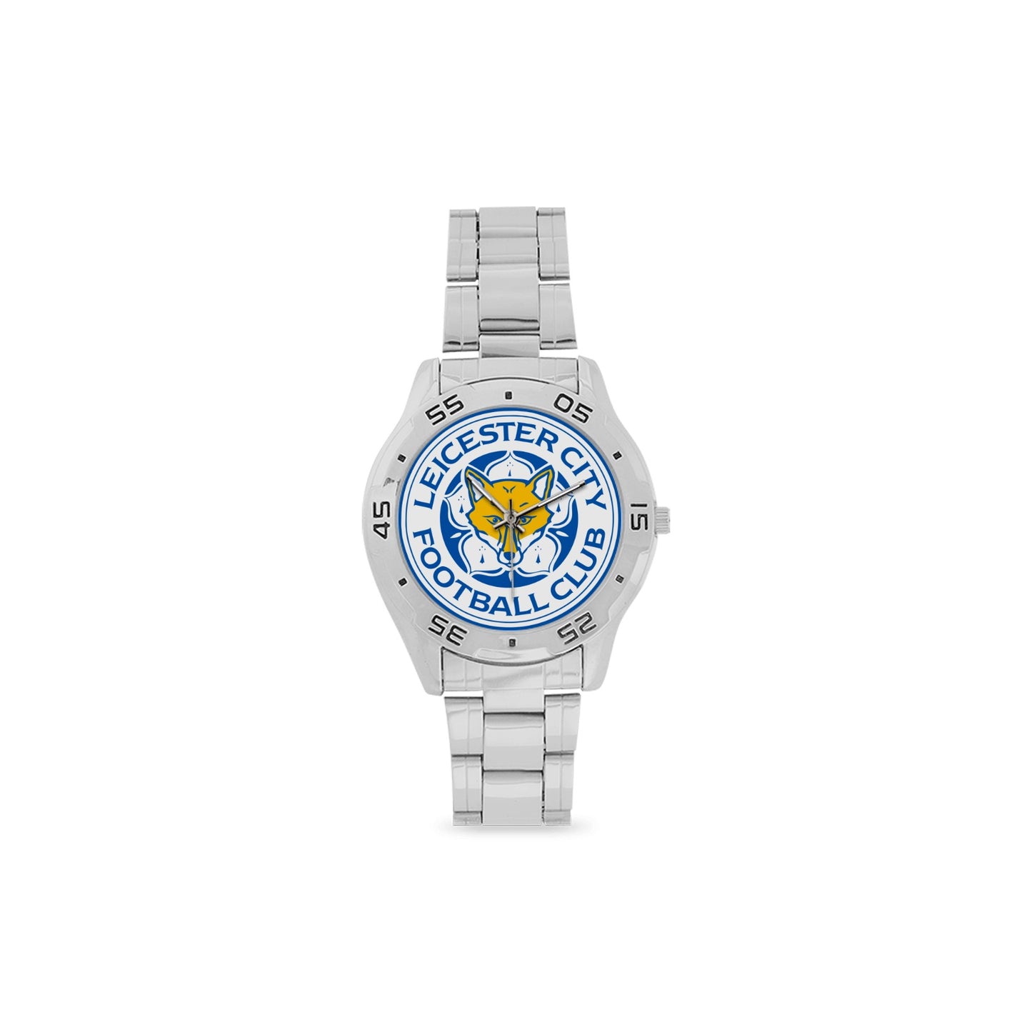 Leicester City Men's Stainless Steel Analog Watch